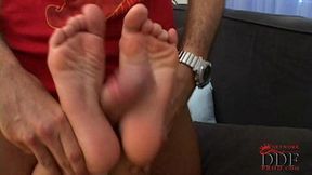 veronica carso footjob and fuck