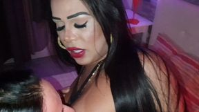 onlymayatx - my first threesome with the beautiful trans samilly. maya and luca pov adventure.