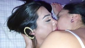 onlymayatx - my first threesome with the beautiful trans samilly. maya and luca pov adventure.