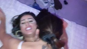 onlymayatx - my first threesome with the beautiful trans samilly. maya and luca pov adventure.