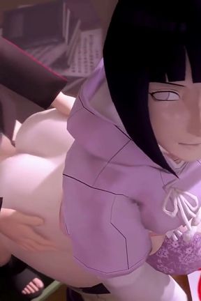 Boruto X Hinata Standing From Behind