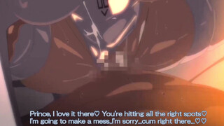 水着シンデレラと濃厚で激しいSEXで膣内中出し射精ピストンアニメーション Chinese manga porn anime/point of view/internal ejaculation compilation/NIKKE Cinderella