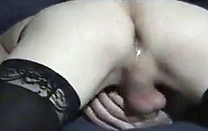 Self Fuck and Cum