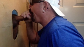 Big Cock Delivers At The Gloryhole