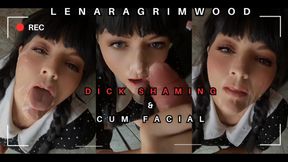 Lenara Grimwood Dick Shaming and Cum Facial