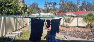 Hanging the Washing Out