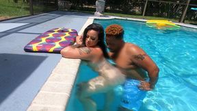 finnysplayhouse - big booty step sister davina winter gets fucked in pool while parents are away