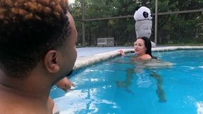 finnysplayhouse - big booty step sister davina winter gets fucked in pool while parents are away