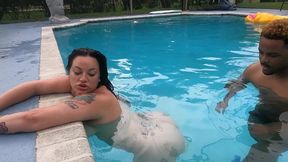 finnysplayhouse - big booty step sister davina winter gets fucked in pool while parents are away
