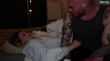 My Stepbrother Stole Sweets, I Was Offended - He Apologizes - with Sex