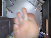 Worship My Trans Guy Feet, Foot Fetish, POV, ClipStepping On Your Face