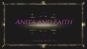 Anita and Faith pussy and ass licking with her human toilet