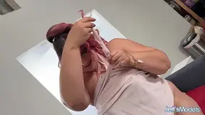 BTS Teaser - Chubby Rose LaReine Tries a Dildo - Coming 01-06-2026