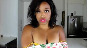 Ebony Step mommy Visit Her Step son
