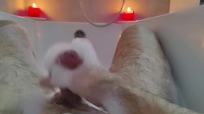 Covered in Foam - My Intense Bathroom Solo Finish