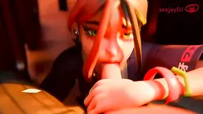 Hungry Helsie Craves Cock in Steamy 3D Hentai Cartoon Action