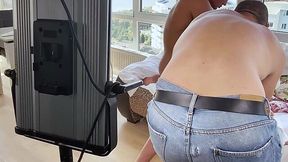 Busty Slut Amalia Davis Takes it Up the Ass Backstage Episode 7