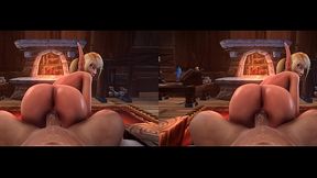 SFM World of Warcraft animated b. elf noname55