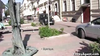 A girl in a black dress wants to be fucked!