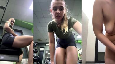 Crazy squirting in the public