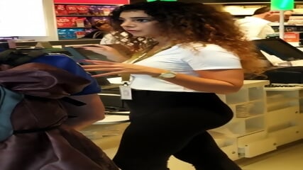 Candid tight ass legging