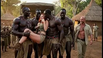 The BEST #75 Naughty (((( REDHEAD )))) HOT WIFE in the AFRICAN sex village! Stretched gaped wrecked brazilian girls gangbang creampie amador big pussy anal hard big dick [AI Generated]