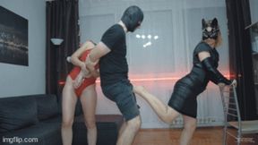 Double Ballbusting (wmv)