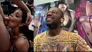 Beautiful Slut Sucking Cock, Big Breast Asian Girl Getting Cum Covered, Blonde Girl Deepthroating A Cum Covered Cock, Big Tan Breast Blonde Girl Taking A Shower, AI Generated