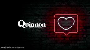 Quianon - Sexy role play, with a nasty kinky maid in the office