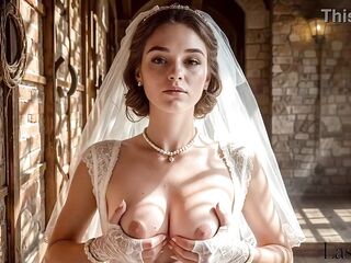 A Wedding Suit, Infidelity, and Hawt Cum on Her Face.[AI]