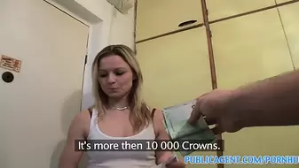 PublicPorn Lonely and sucking cock for rent money
