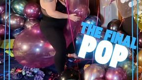 The Final Pop. Spent days inflating, watch me burst them all.