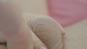 BJ HJ Cum on Tits Sperm Intense Squirting 4K Ultimate Close-up Goddess: Katy Perfect Body, Deep Blowjob