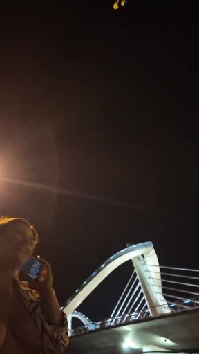 An exhibitionist came to a whore at the spot. She doesn't know what to do with him.   Clip 1