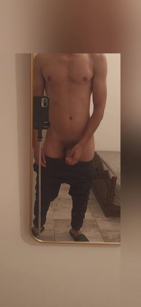 Masturbate with Big Cock with Moaning Voice