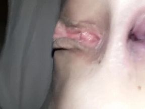 Dad pumps me full of his cumming. Sweet anal