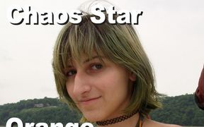 Chaos Star Orange Bikini Paddling