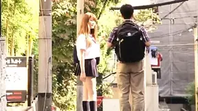 Seductive Busty Japanese Girl Delivers Hot Fuck With Her Cute Boyfriend