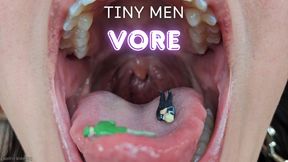TINY MEN VORE - Giantess Countess Wednesday Voreing and Swallowing Men Whole MP4 1080p