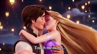 Rapunzel and Flynn Rider cartoon hard fuck hentai