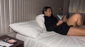 Passionate Make Out Sex with Brunette Beauty Lena Cox After She Caught Me Cheating