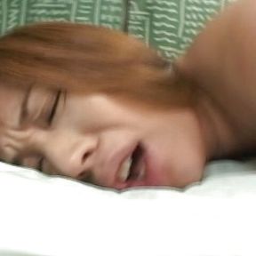 Threesome with horny Japanese MILF