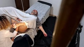 He went to the doctor to have his prostate examined, but the doctor stuck the strapon in his ass