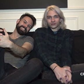 Feminine twink fucked bareback by Rex Helix
