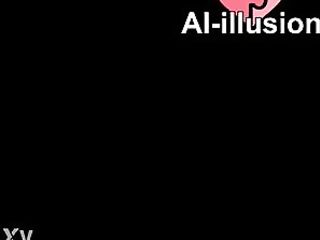 Natalie's 1st BBC threesomes (AI-generated) (No live-action) (NSFW) (fully voice)