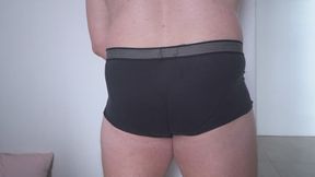 Standing Gay Farting Session with Big Butt Musclechub