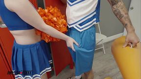 Redhead Cheerleader Fucked on Film