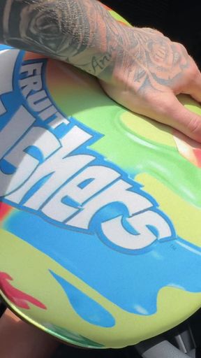 Iconic moment from &quot;Big Ass Ebony Gets Fucked Through a Hole in Her Tight Gusher Shorts in Her Car&quot;