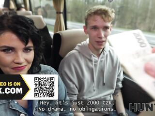 HUNT4K. Federika crave sex for cash