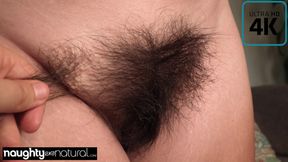 NAUGHTYNATURAL - Hairy Lesbian Casting Couch Brujx Babe &amp; Nikki Silver XXX Amateur Audition Scene